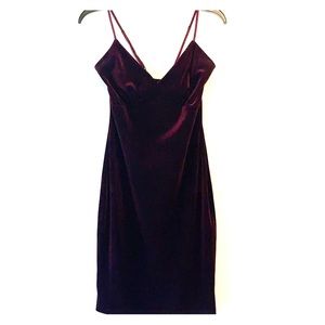 Windsor velvet cocktail dress
